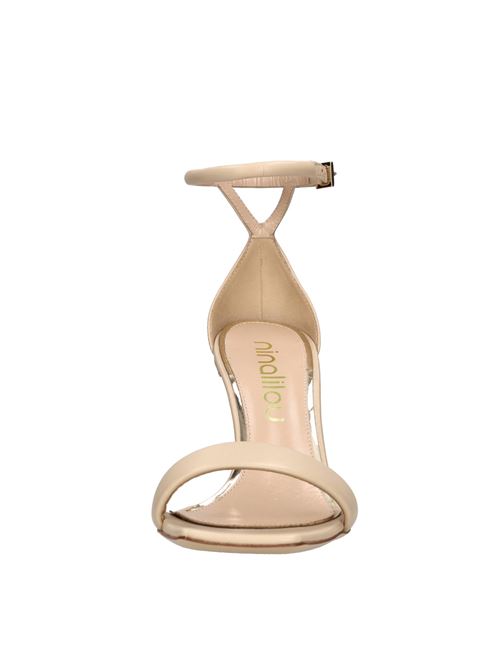 Sandali in pelle NINALILOU | 321039L9 NAPPACARNE